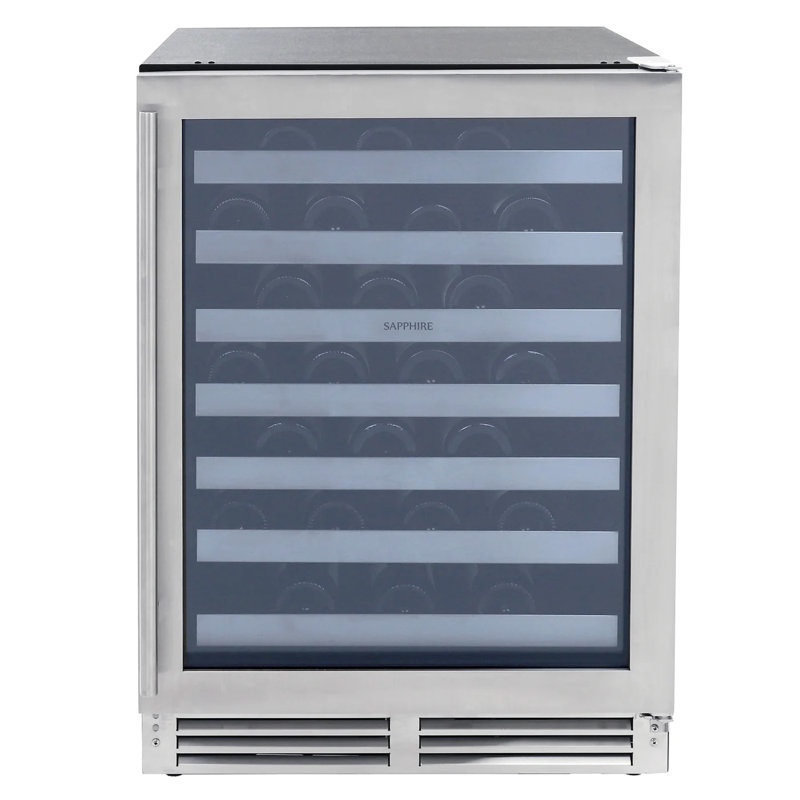 24" Indoor/outdoor Premium Single Zone Wine Refrigerator