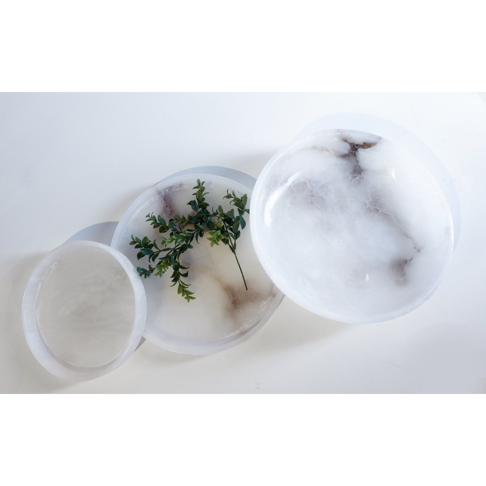 Claudine Marble Tray - Set of 1