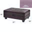 Repose-pieds Glory Furniture Revere G305-O, CAPPUCCINO