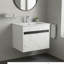 Ensemble de meuble-lavabo mural simple 24 po Kynlyn-1984212316