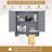 Kenseth Bathroom Cabinet-76019131