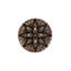 KEY LARGO KNOB 1-1/8”; BURNISH BRASS-2122209343