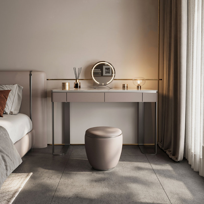 Commode à panneaux Rock Light Light Luxury