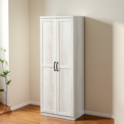 Rangement pour garde-manger de 63 po avec tablettes à 5 niveaux et 2 tablettes réglables