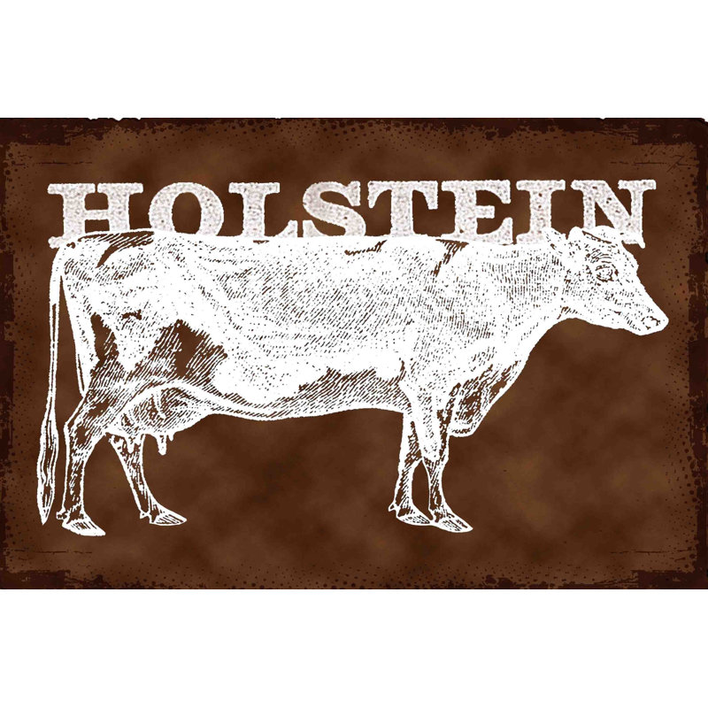 Cows Holstein - Wrapped Canvas Print, 61 cm H x 91 cm W x 3.81 cm D