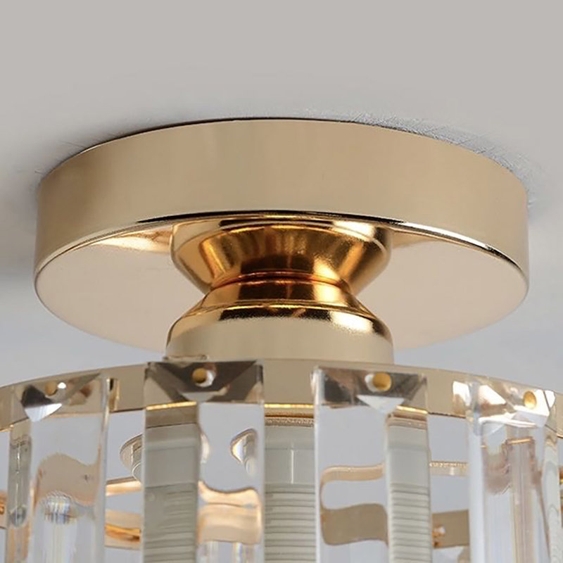 Alvarado 1-Light 13.5cm Flush Mount, Gold