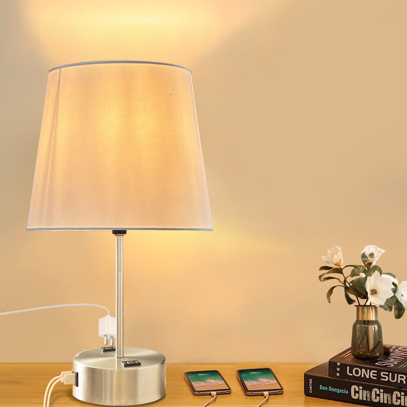 Metal USB Table Lamp