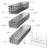 Eleuterio Metal Wall Organizer with Wall Baskets-1145119437