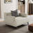 Ensemble de salon Hollynd Coussin moderne en coton et lin avec coussins