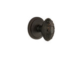 Grandeur Circulaire Rosette Passage with Grande Victorian Door Knob