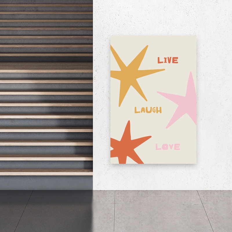 Impression d'art mural Livelaughtlove, 60" H x 40" W