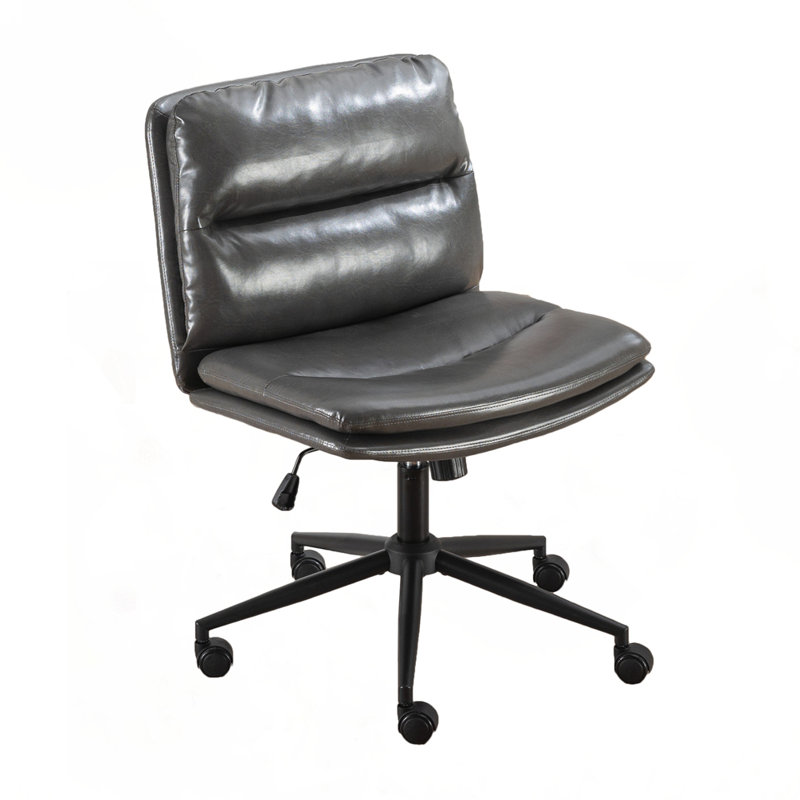 Adjustable Swivel Office Chair, Gray