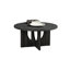 Ensemble de tables de style contemporain 3 pièces 1 table basse ronde 2 x table de bout ronde-1911321781