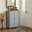 Wooden 2 Door Freestanding Bathroom Storage Cabinet With Customizable Adjustable Internal Shelves For Bathroom-2057878166