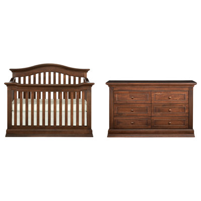 Montana Convertible 2 -Piece Nursery Furniture Set