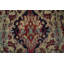 Tapis oriental pré-1900 à teinture végétale 7 x 9
