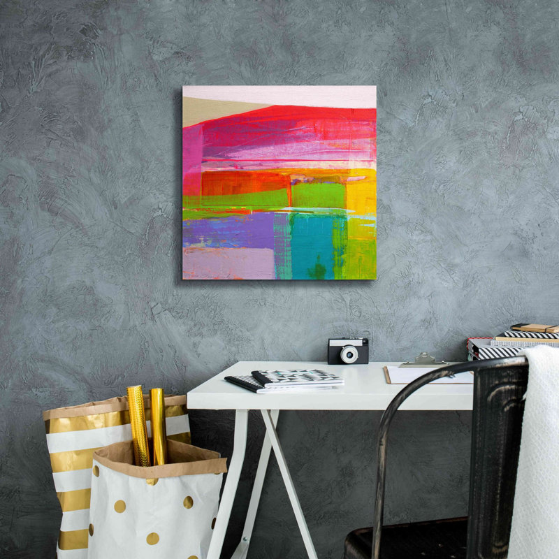 «Landscape Design No. 3» par Cathe Hendrick, estampe numérique sur toile, H 18 po x l 18 po x P 0,75 po