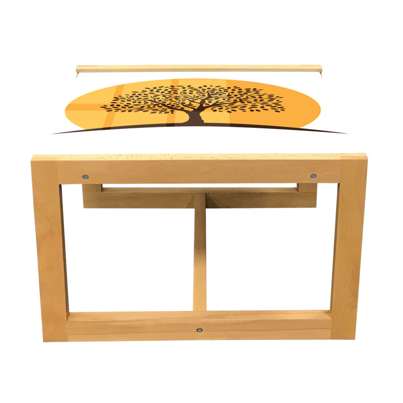 Jamall Sled Coffee Table, 40cm H x 46.5cm W x 62cm D