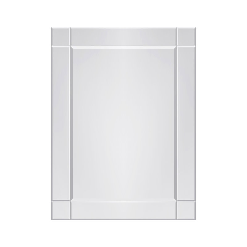 Miroir mural en verre Alyn, 40 po x 30 po