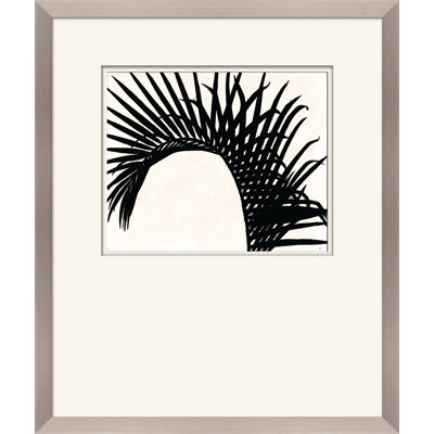 Palm Shadows II Painting