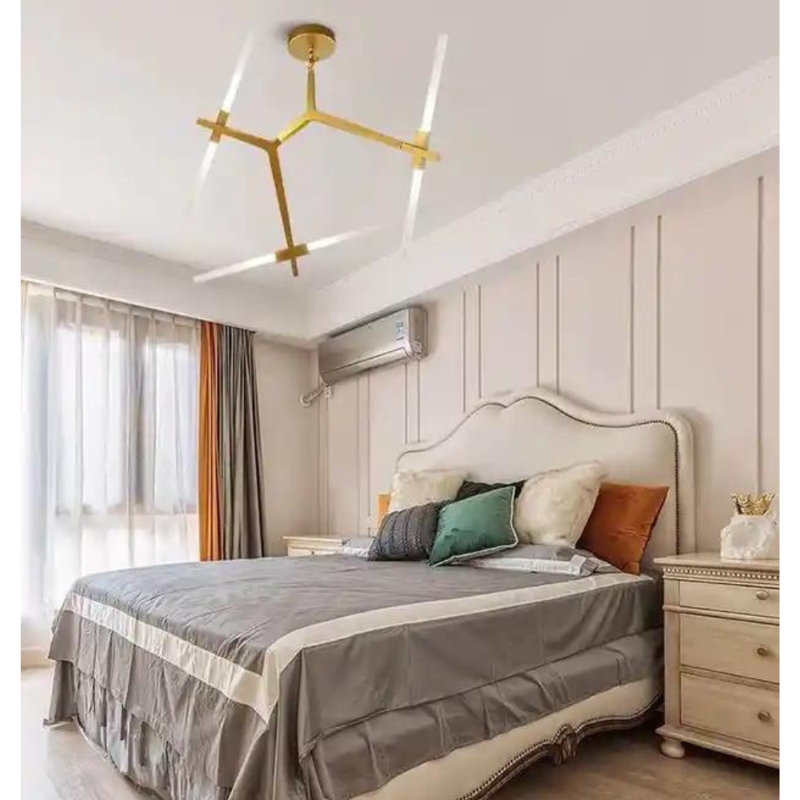Daren 6 - Light Sputnik Modern Linear Chandelier