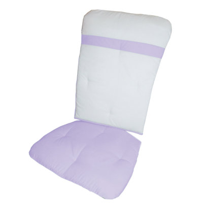 Hajnalka Outdoor 1.5'' Rocking Chair Seat / Back Cushion