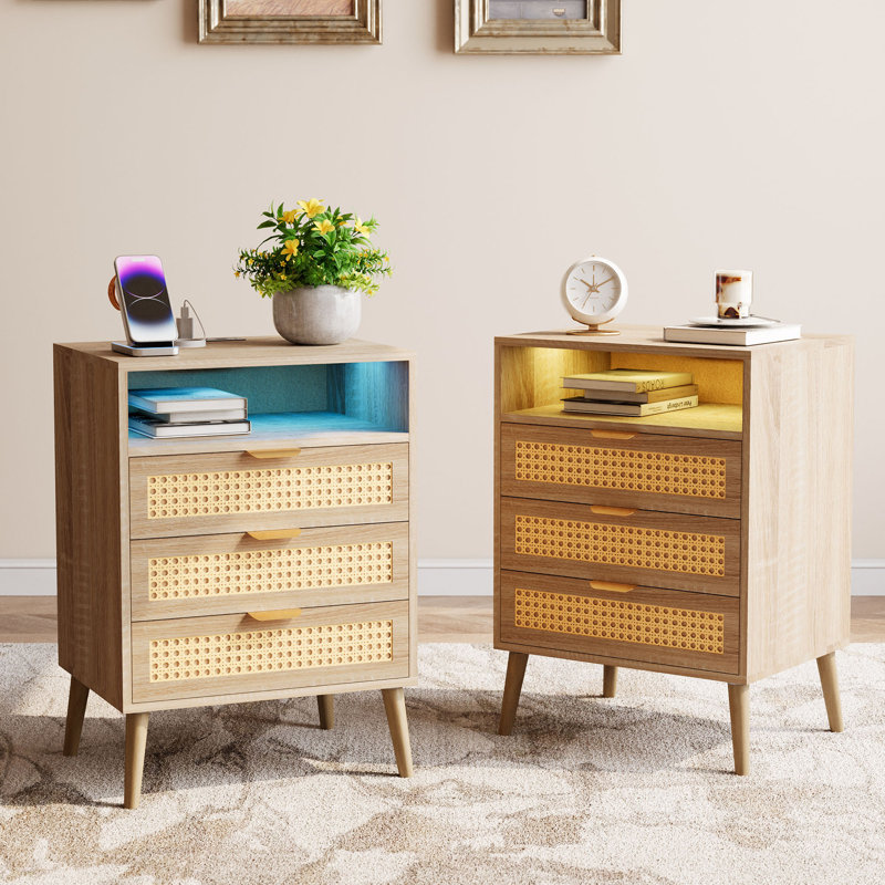 Tables de chevet (ensemble de 2), Ensemble de 2 