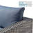 Premium All-Weather Wicker 4 - Person Patio Conversation Set with Cushions-752010805