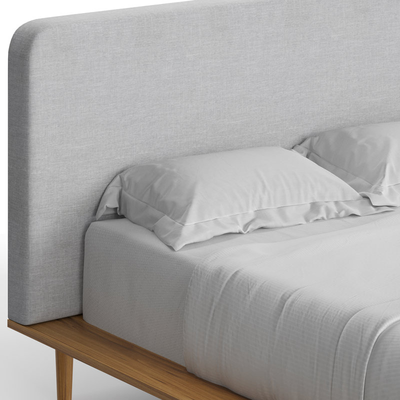 Ensemble de chambre avec grand lit 3 pièces Alab, Grand, Naturel