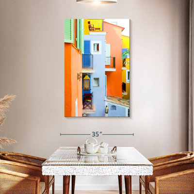 Lilie Saint Tropez Colourful Houses