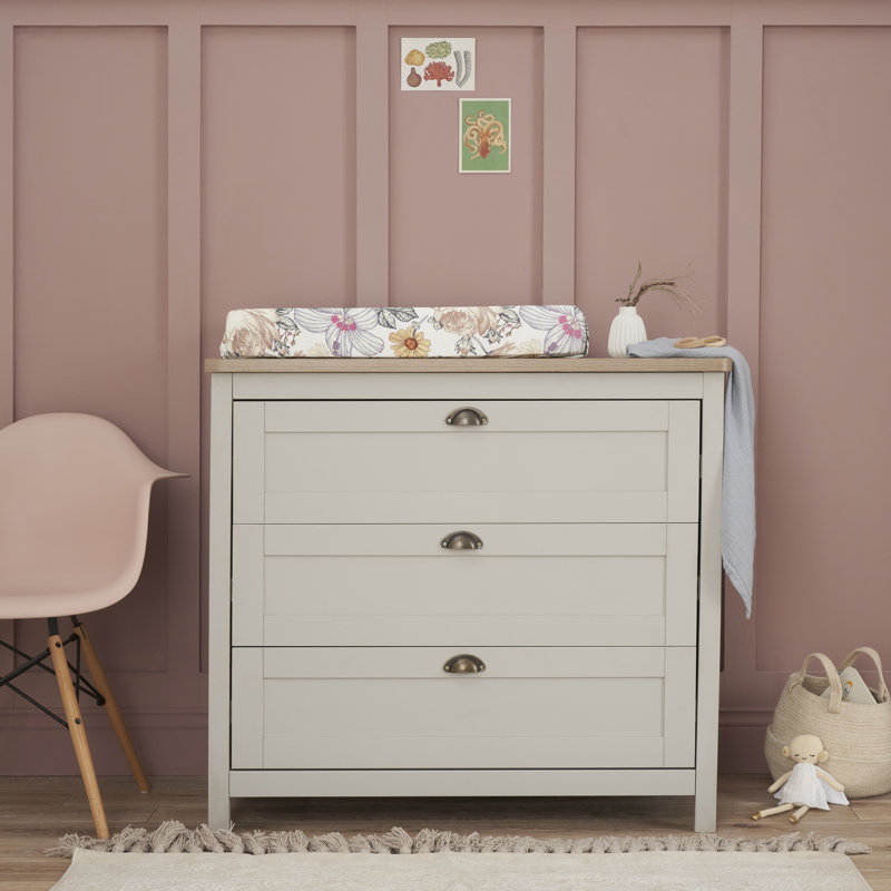 Tutti Bambini Verona Chest Changer, Dove Grey   Oak