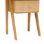 45 cm W Solid Wood Bedside Table-897365003