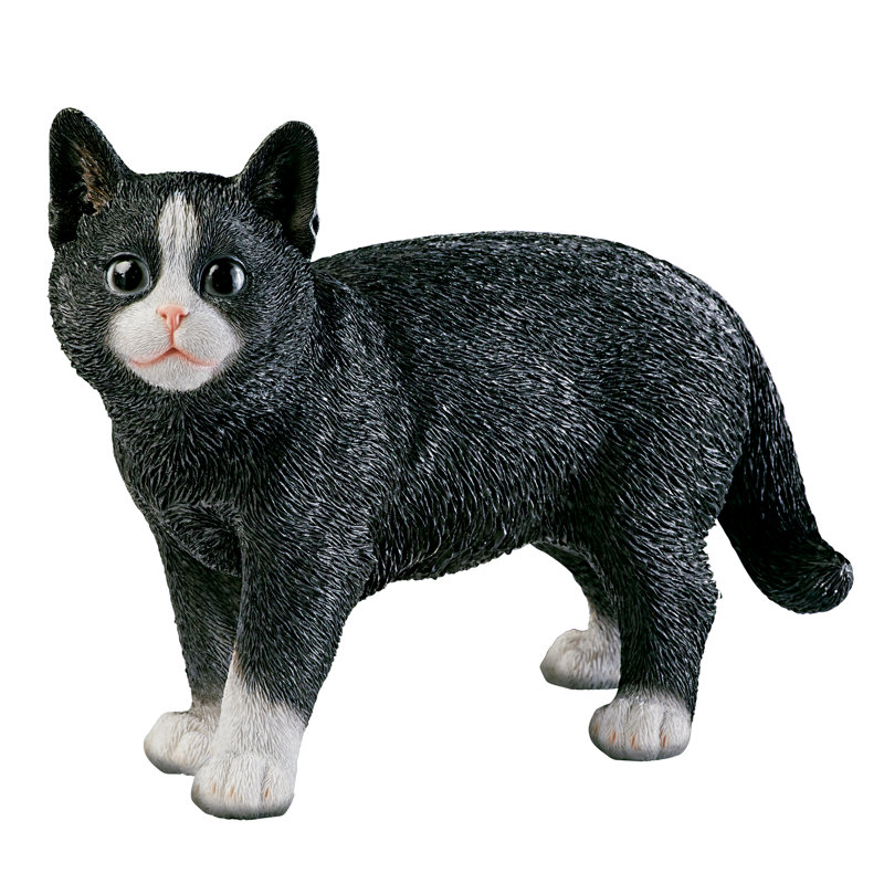 Adamo Cat No Additional Durability Resin Garden Statue
