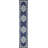 Burnie Oriental Blue/White Area Rug-1091460390