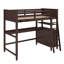Twin Loft Bed With Drawers,Desk And Shelves-118032727