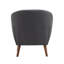 Fauteuil capitonné de 28,34 po de largeur Amedee-766386532