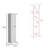Storage Broom Closet White