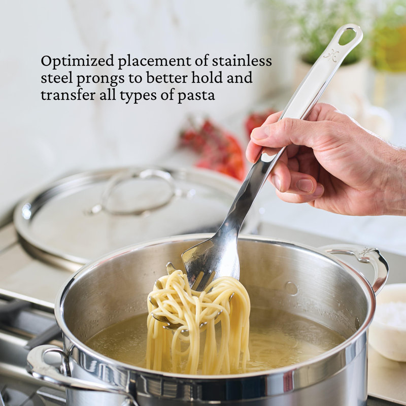 Hestan Provisions Tools; Stainless Steel Pasta Fork, 13"