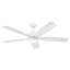 Ventilateur de plafond DEL standard à 5 pales 56 po avec télécommande et ensemble d'éclairage inclus Chilchinbito-675263259
