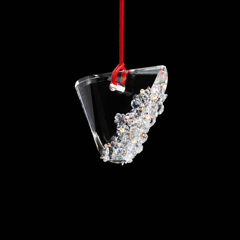 Addesion 1 - Light LED Pendant, Polished Chrome/Red Rope