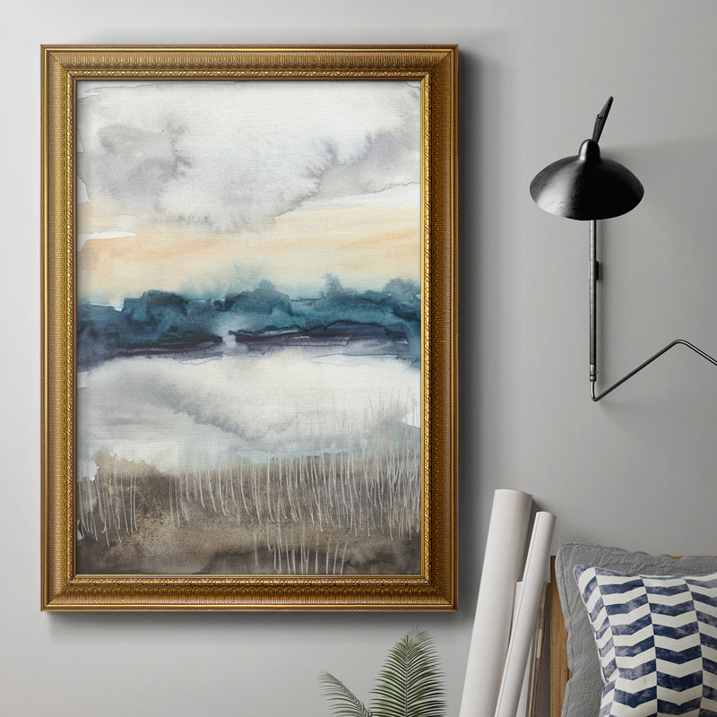 «Lakeview Sunset II», reproduction d'art sur toile, L 16 po x H 20 po