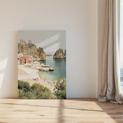 Coastal Keep Canvas Print