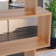 Onasander Bookcase 6 Tier Display Stand Room Bookshelf Storage Drawers Divider