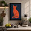 Silhouette in Red Minimalist - Wrapped Canvas-960673880-960673873