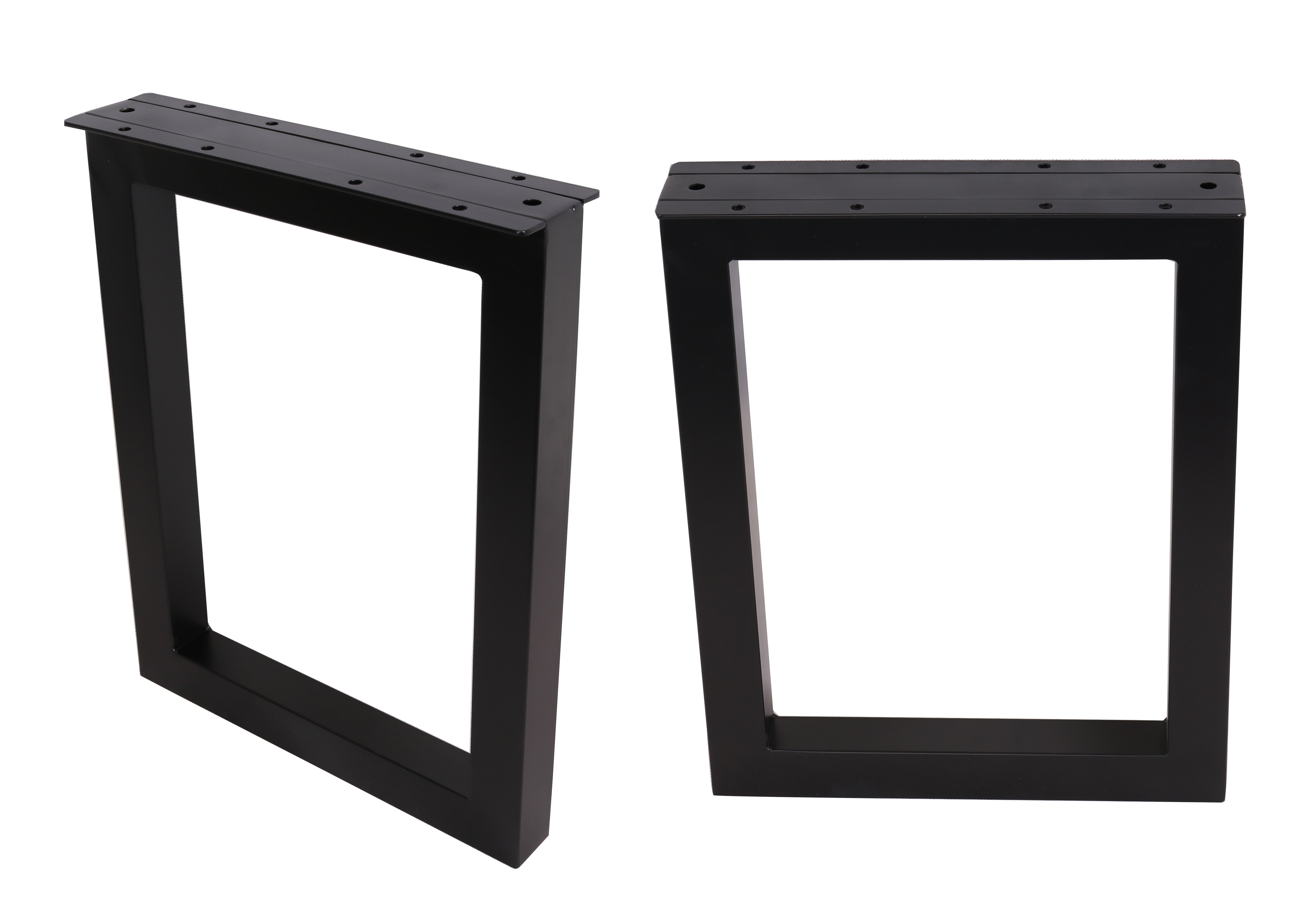 Symple Stuff 2pcsx 18'' Bench Legs,rectangular Steel Dinning Bench Legs ...