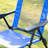 Folding Patio Chair Set of 2 with Adjustable Sling Back and Removable Headrest-1633385513