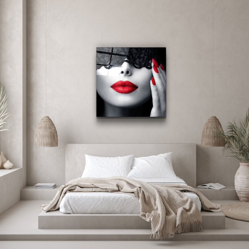 Superbe peinture décorative en verre trempé de 31,5 po x 31,5 po | 100% verre trempé, épaisseur: 0,16 pouce | Imprimé UV pour des couleurs éclatantes et une durabilité | Décoration murale parfaite pour le salon, la chambre à coucher ou le bureau, design élégant et moderne