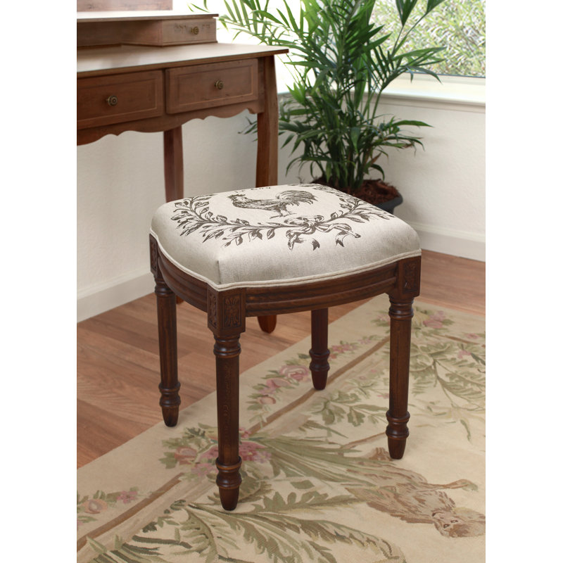 Solid Wood Accent Stool