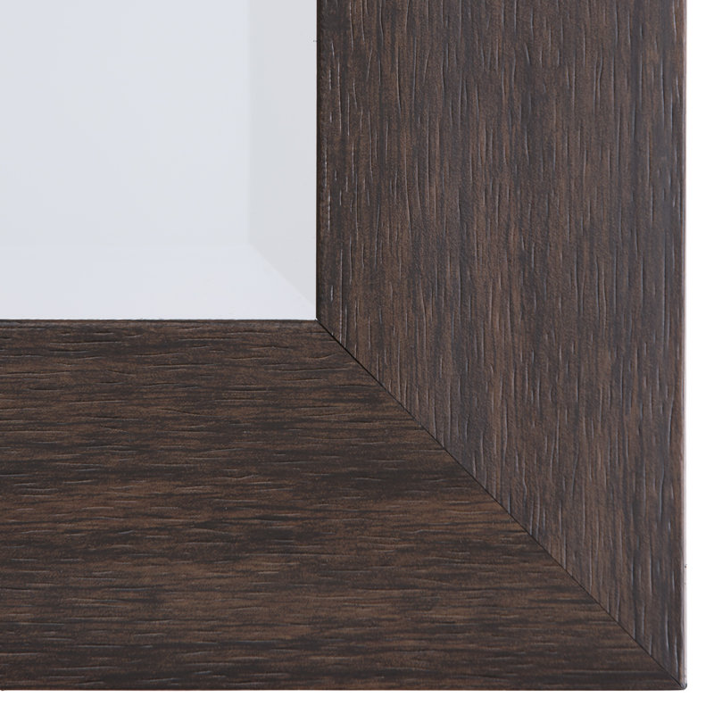 Vickrey Rectangle Mirror, 36" H x 24" W, Espresso