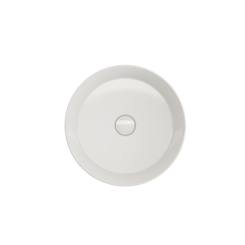 Sottile 15.04'' L Bathroom Sink, White